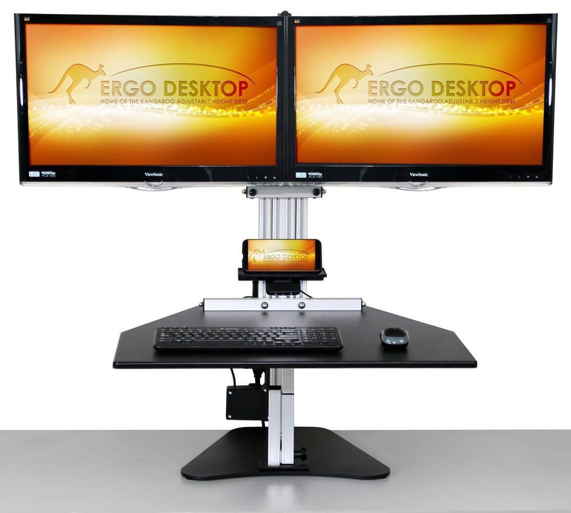 Electric Kangaroo Elite-standing desk -Ideal for taller users and heavier monitors